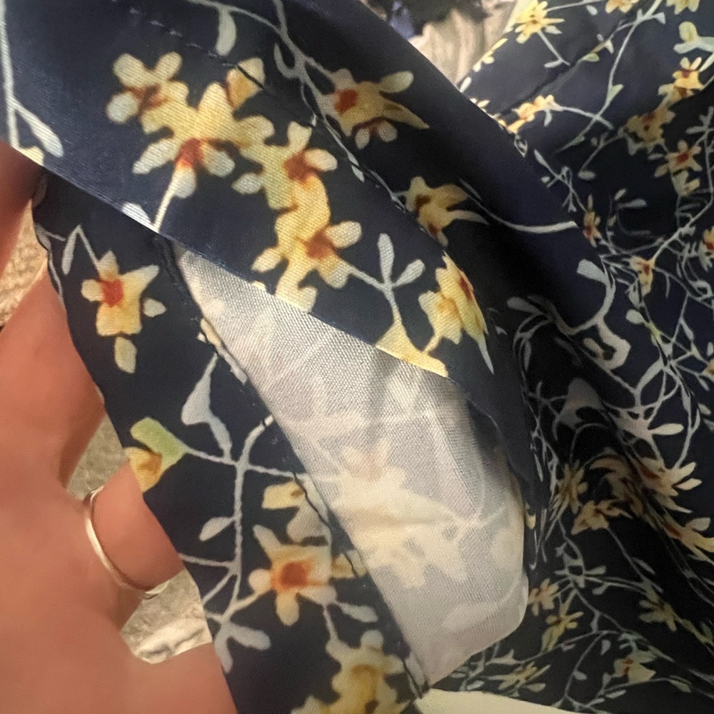 Womens floral 3X wide leg pants NWOT - Picture 6 of 7